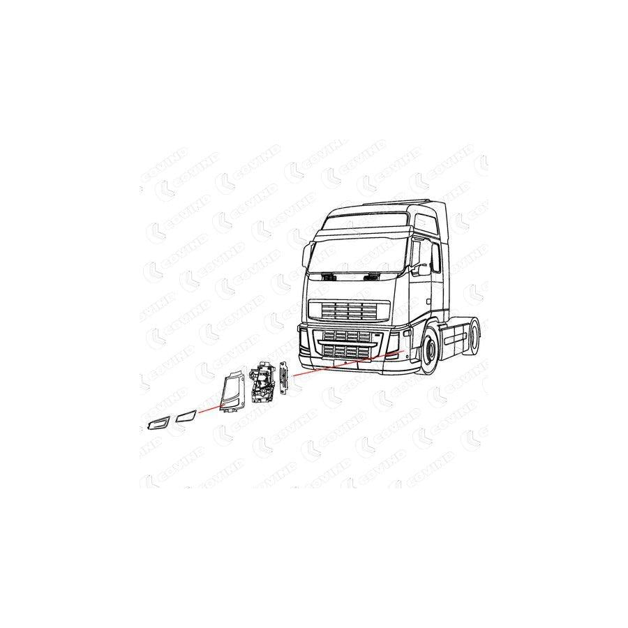 Covind 3Fh/137 Frame, Fog Light