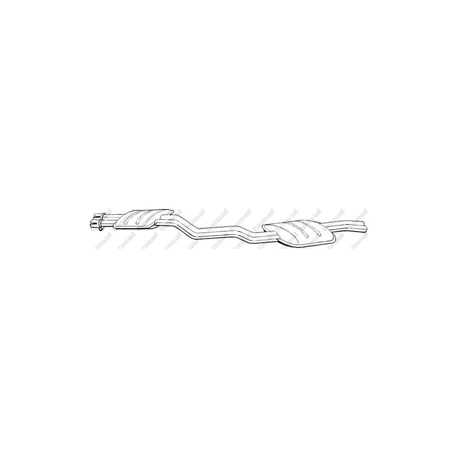 Bosal 287-063 Middle Silencer