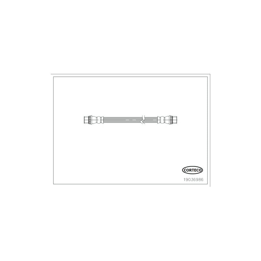 Corteco 19036986 Brake Hose