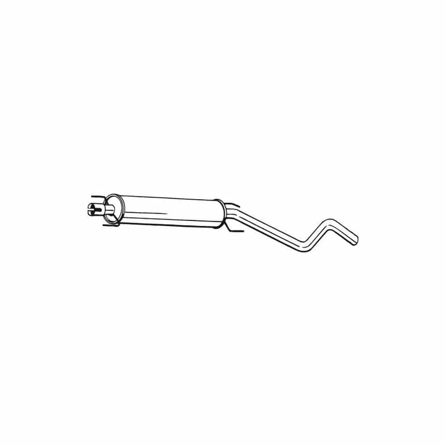 Bosal 286-743 Middle Silencer