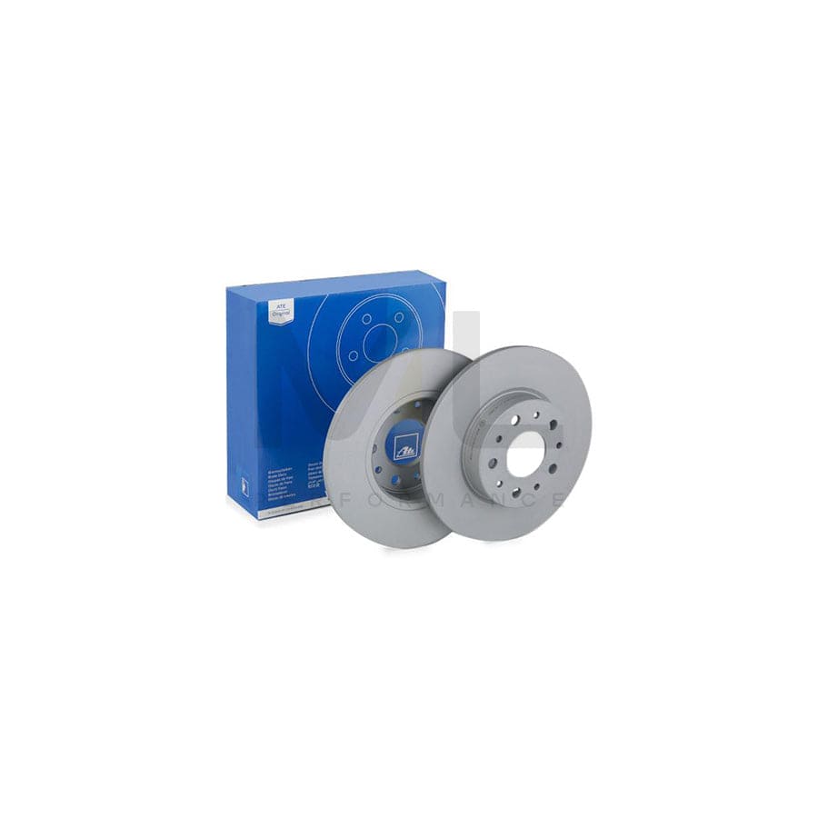 ATE 24.0110-0378.1 Brake Disc Solid, Coated  - 1 piece