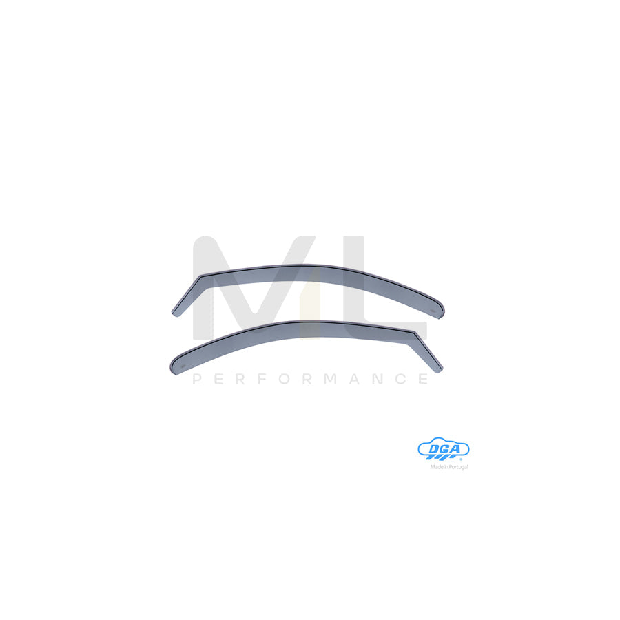 DGA 18008 Wind deflectors for OPEL CORSA Arrow direction, Front, inner