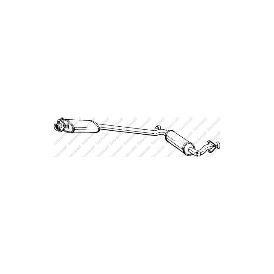 Bosal 287-193 Middle Silencer for Fiat Croma I Hatchback (154)