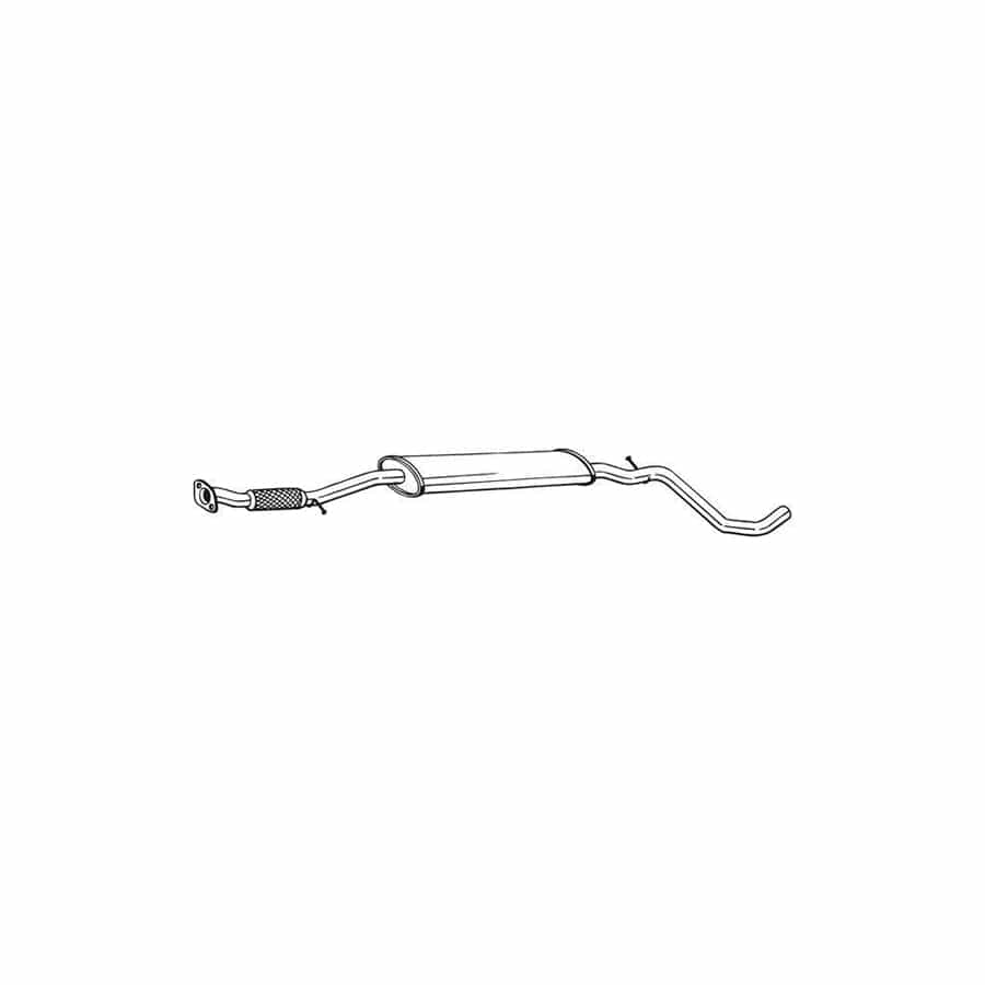 Bosal 287-161 Middle Silencer