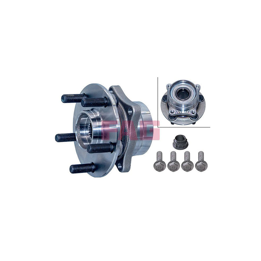 FAG 713 6189 50 Wheel Bearing Kit For Toyota Prius Ii Liftback (Xw20)