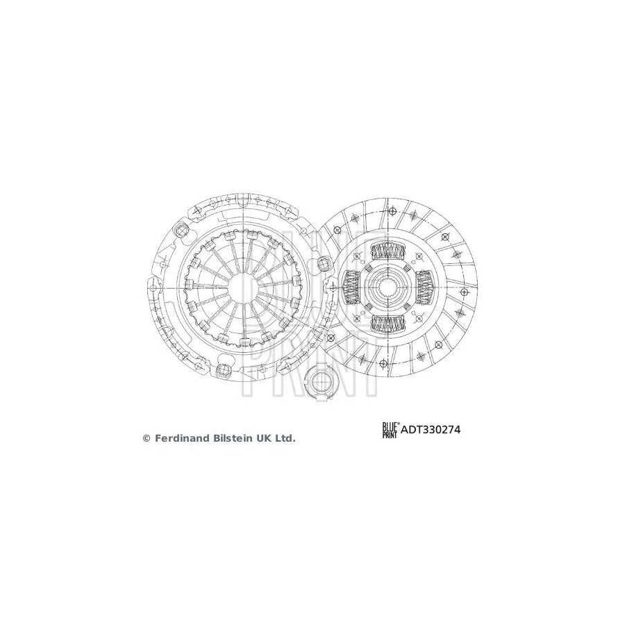 Blue Print Adt330274 Clutch Kit