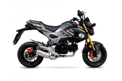Scorpion PHA192SYSSEO Honda MSX 125 Red Power Full System - Brushed Stainless Steel Sleeve | ML Performance US US