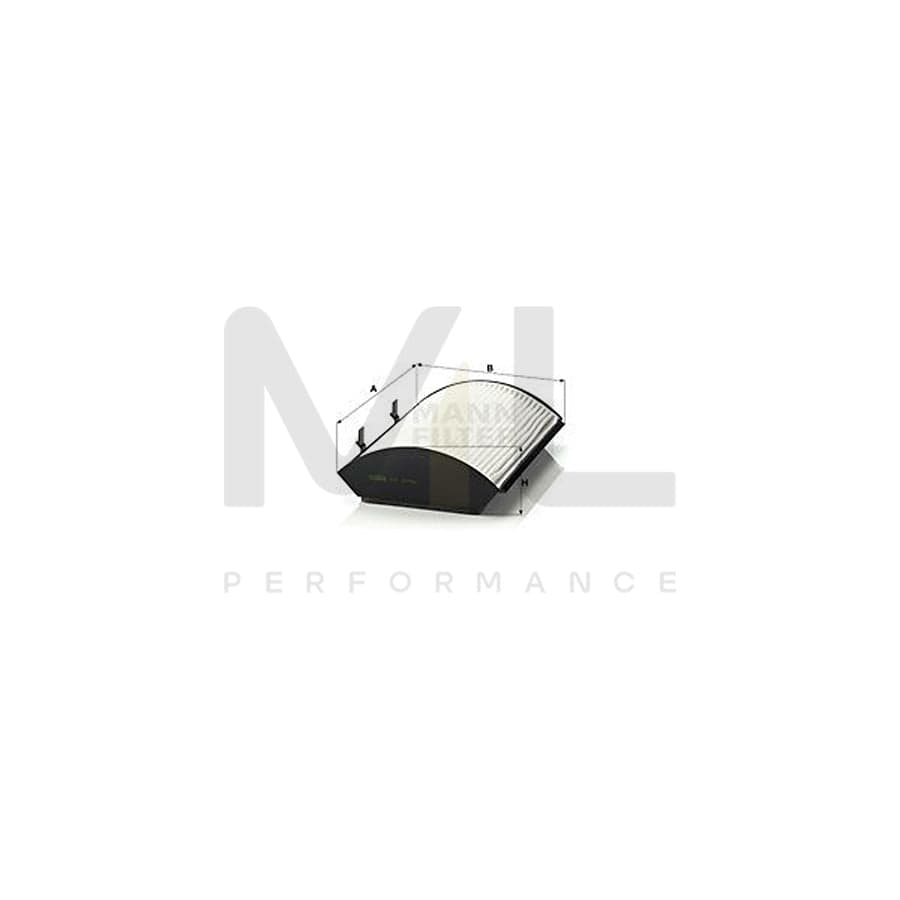 MANN-FILTER CU 2750 Pollen filter for VW PASSAT Particulate Filter