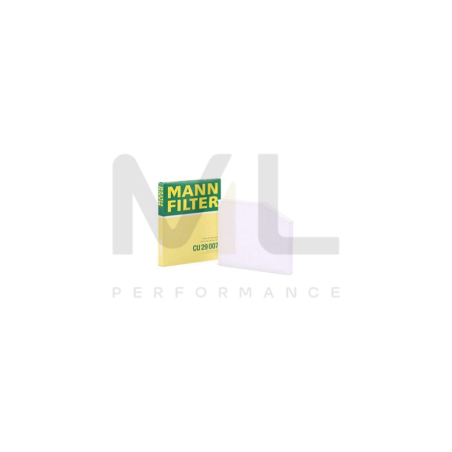 MANN-FILTER CU 29 007 Pollen filter Particulate Filter