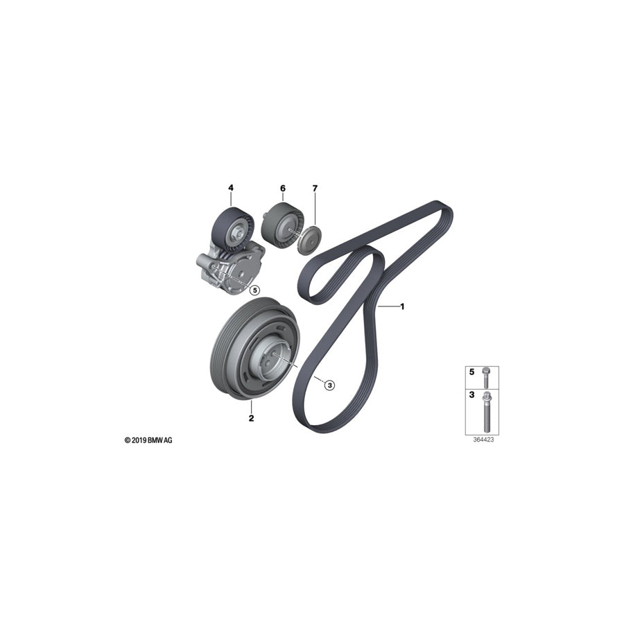 Genuine BMW 11237620547 F48 F39 Vibration Damper (Inc. X1 25dX & X2 25dX) | ML Performance US Car Parts