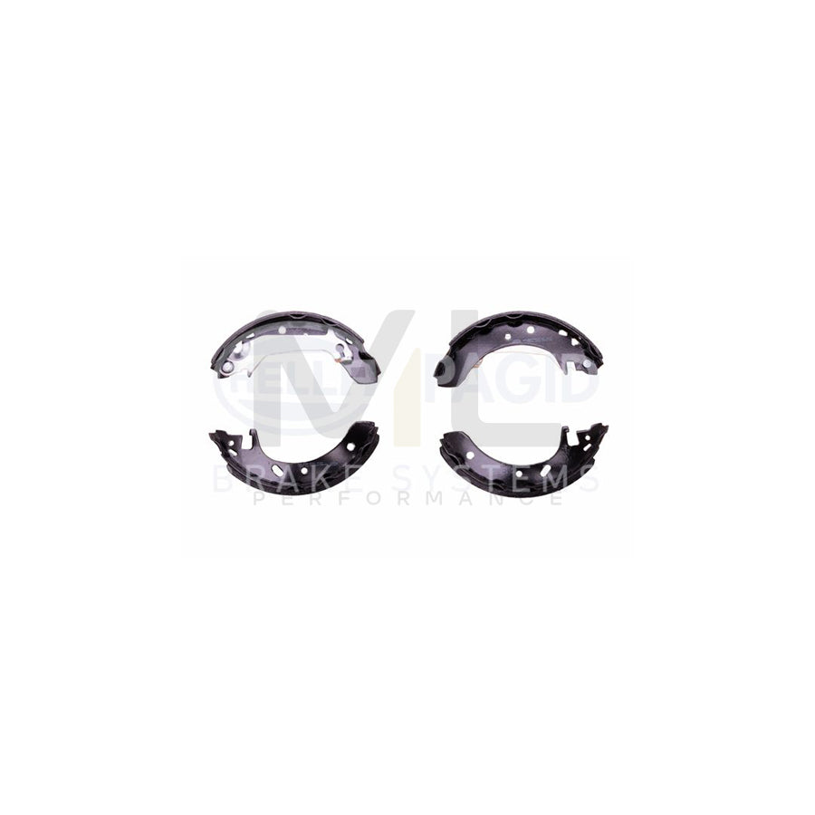 HELLA 8DB 355 001-461 Brake Shoe Set for FORD MONDEO with handbrake lever