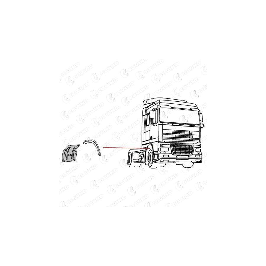 Covind Xf0/320 Wing Fender