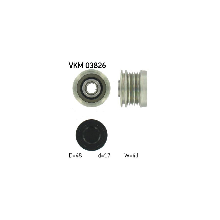Skf Vkm 03826 Alternator Freewheel Clutch | ML Performance US Car Parts
