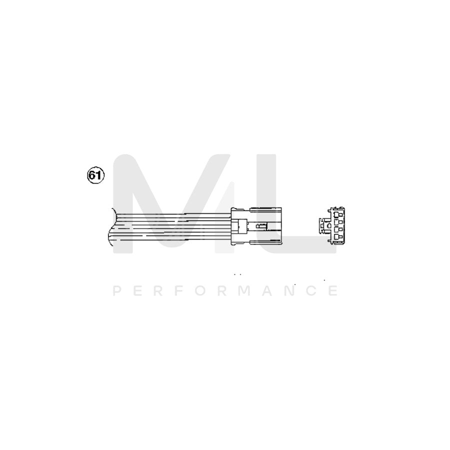 NTK Lambda Sensor / O2 Sensor (NGK 1908) - OTA4F-5F1 | ML Car Parts UK | ML Performance