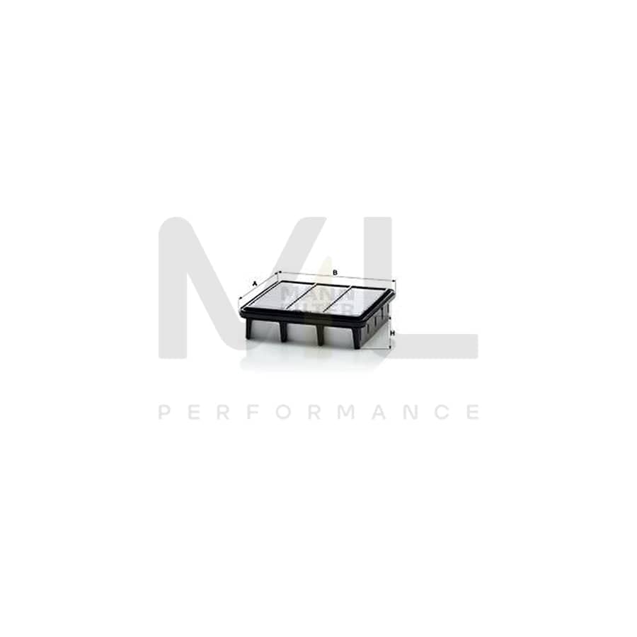 MANN-FILTER C 2029 Air Filter Filter Insert