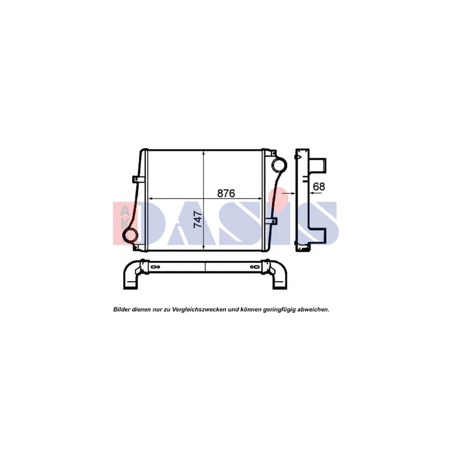 AKS Dasis 287008N Intercooler