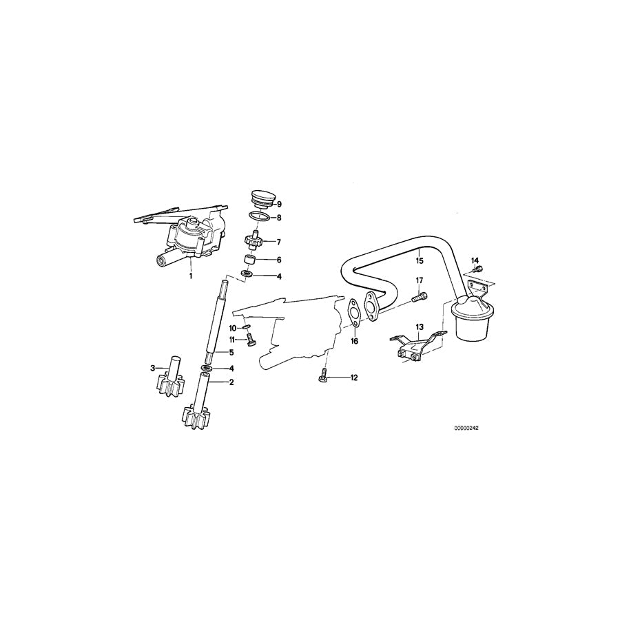 Genuine BMW 11411288572 E30 Bracket (Inc. 325ix) | ML Performance US Car Parts