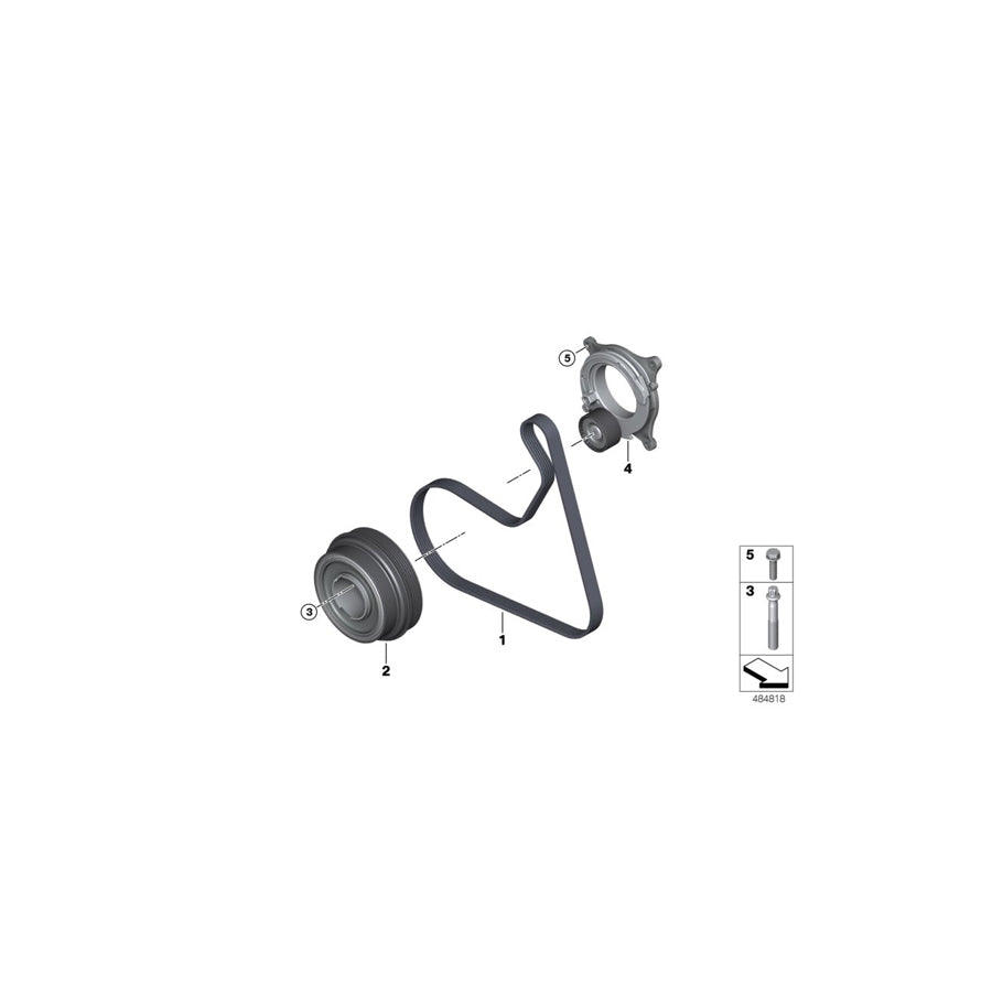 Genuine BMW 11238579928 G21 G02 G31 Vibration Damper (Inc. 520d, 518d & 318d) | ML Performance US Car Parts