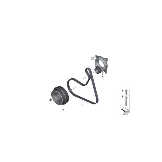 Genuine BMW 11238579928 G21 G02 G31 Vibration Damper (Inc. 520d, 518d & 318d) | ML Performance US Car Parts