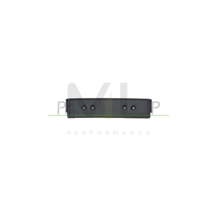 PRASCO AD0151539 Number plate holder for AUDI 80 B4 Avant (8C5) Front, Black, frameless