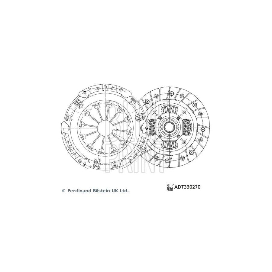 Blue Print Adt330270 Clutch Kit