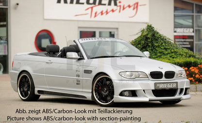 Rieger 00050246 BMW 3 Series E46 Side Skirt (Inc. M3) 3 | ML Performance UK Car Parts