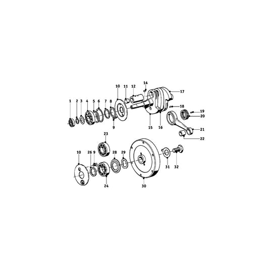 Genuine BMW 11240017701 Connecting Rod (Inc. R50 & R60/2) | ML Performance US Car Parts