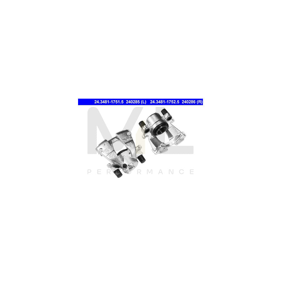 ATE 24.3481-1752.5 Brake Caliper without holder
