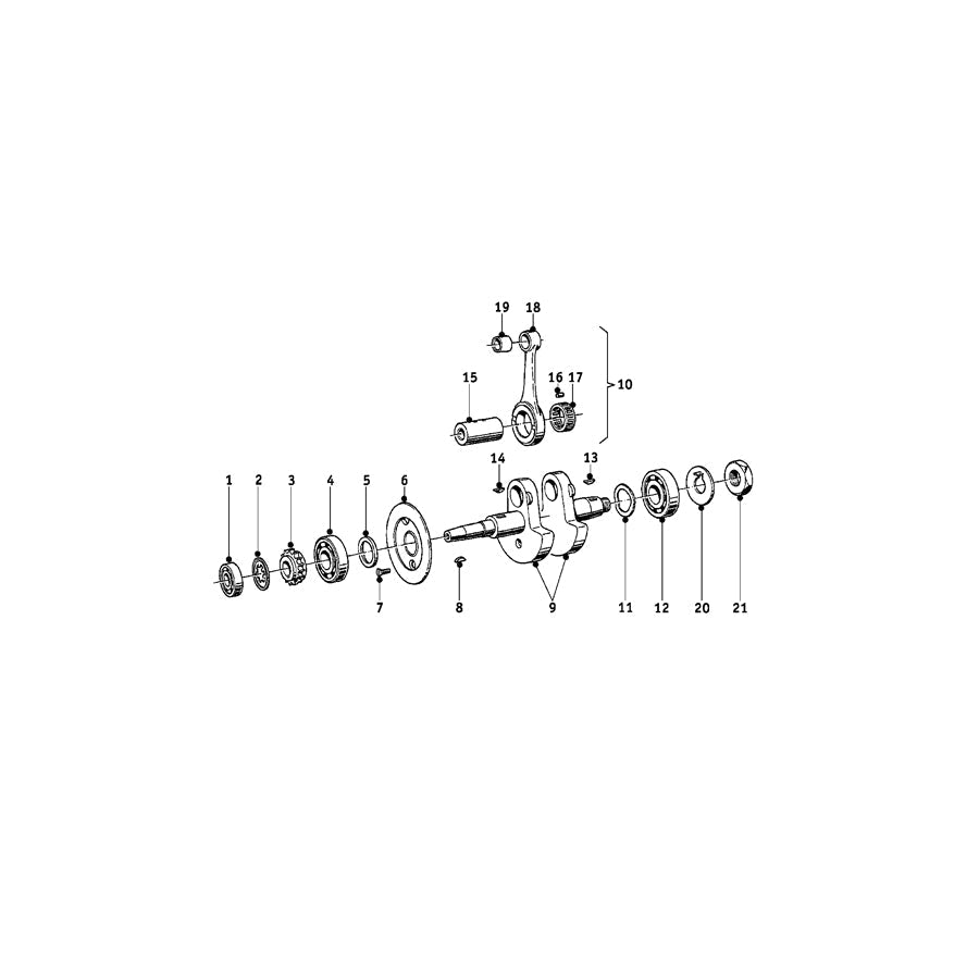 Genuine BMW 11240017150 Bush (Inc. R27, R68 & R26) | ML Performance US Car Parts