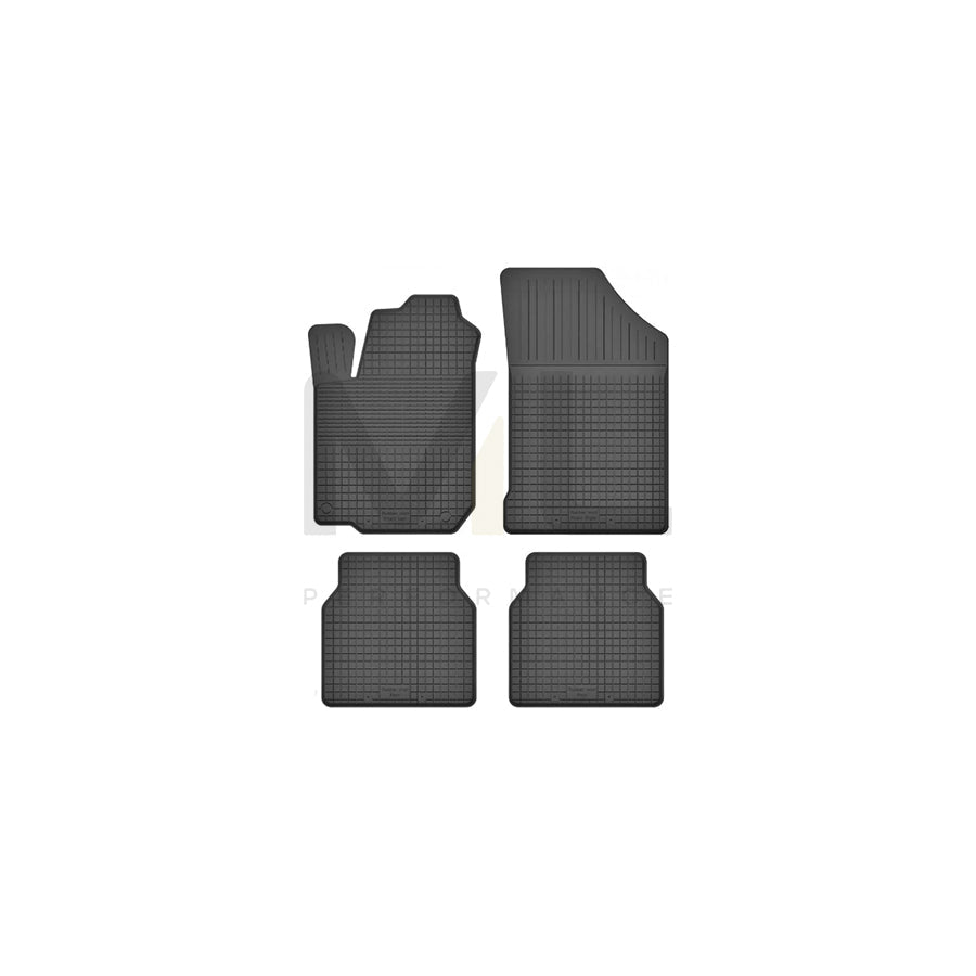 KEGEL 5-8203-785-4010 Floor mat set Elastomer, Front and Rear, Quantity: 1, Black