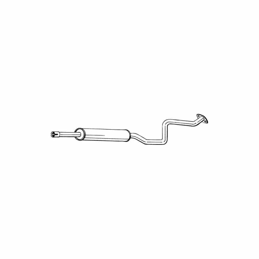 Bosal 289-133 Middle Silencer for Mazda 323