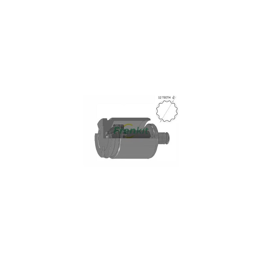 Frenkit K385202S Piston, Brake Caliper