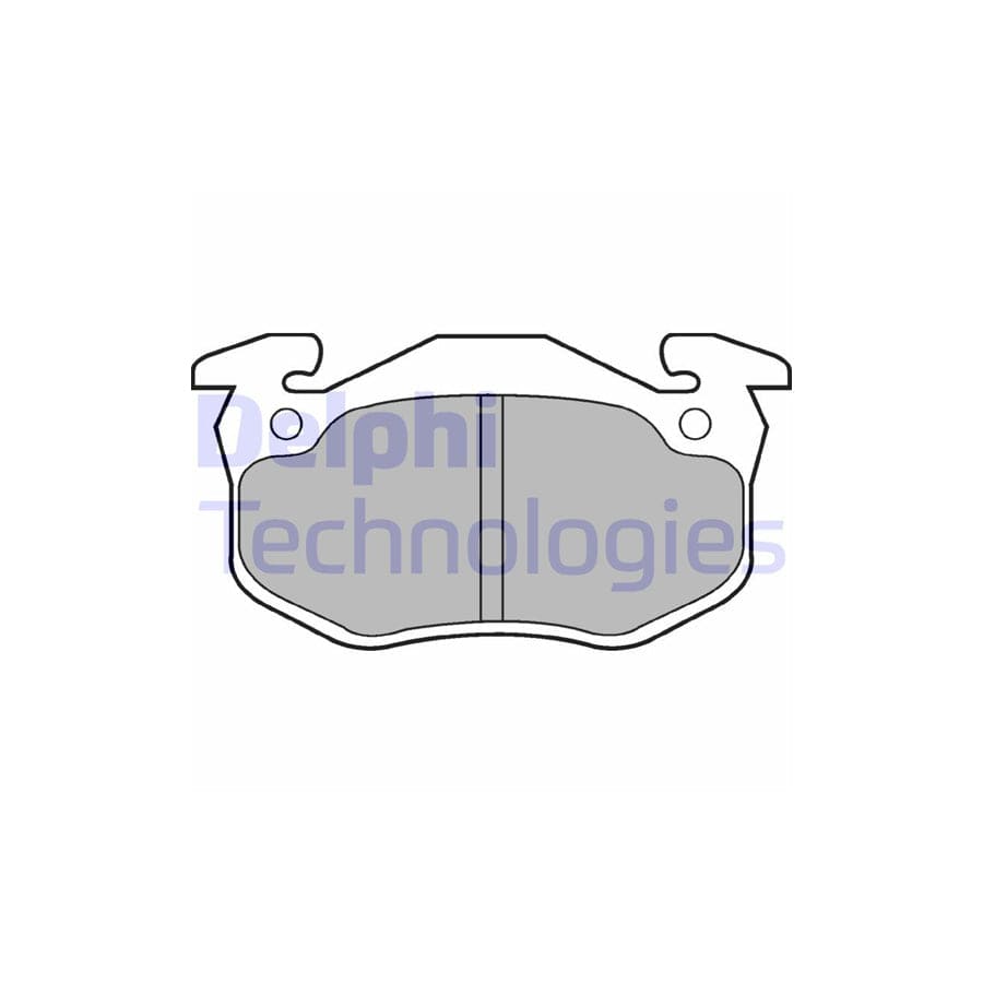 Delphi Lp852 Brake Pad Set