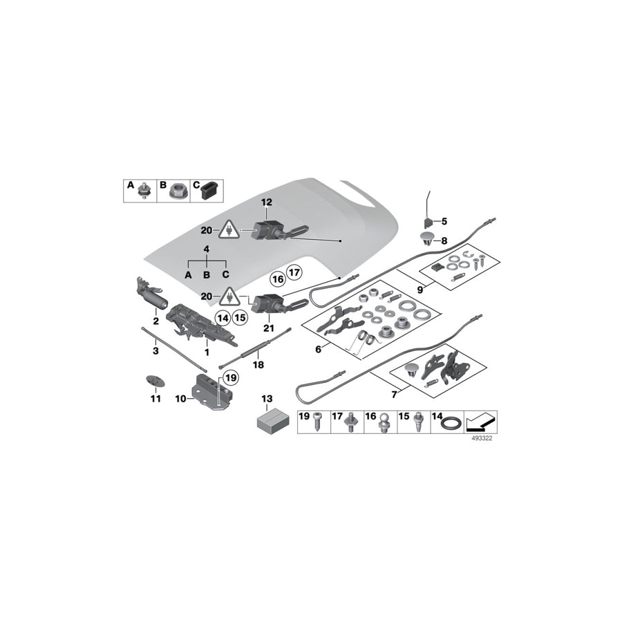 Genuine BMW 46637692960 Isa Screw M6X20 MK (Inc. Drophead) | ML Performance US