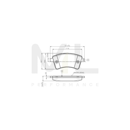 Bosch 0986Tb3062 Brake Pad Set Excl. Wear Warning Contact, With Bolts, With Accessories  | ML Performance Car Parts