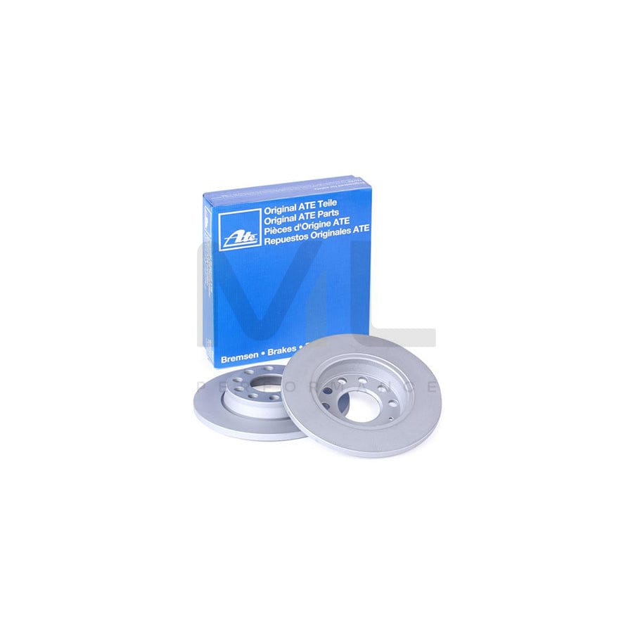 ATE 24.0112-0148.1 Brake Disc Solid, Coated  - 1 piece