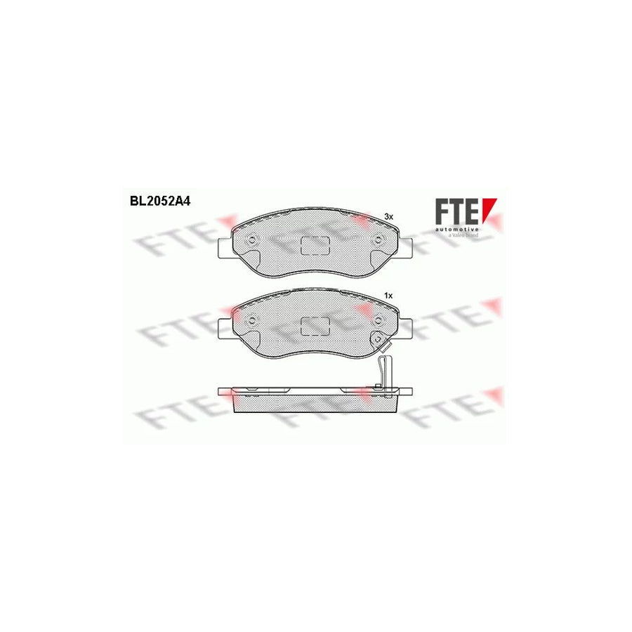 FTE 9011056 Brake Pad Set