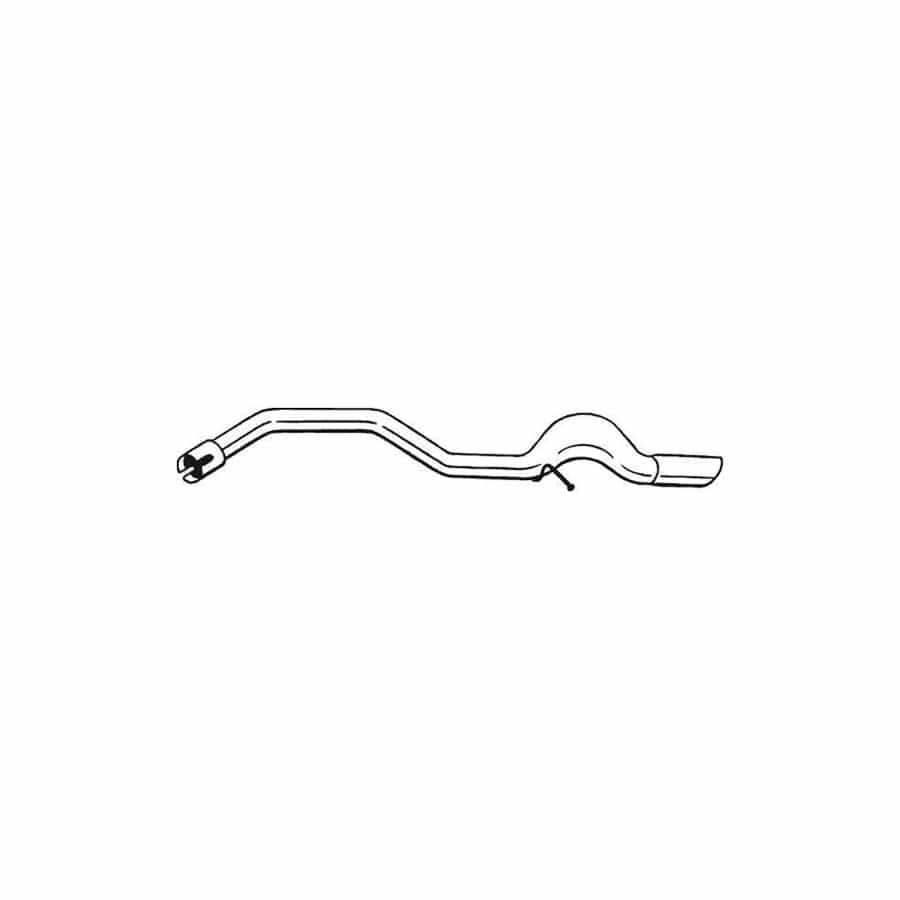 Bosal 810-429 Exhaust Pipe Suitable for Mercedes-Benz A-Class (W169)