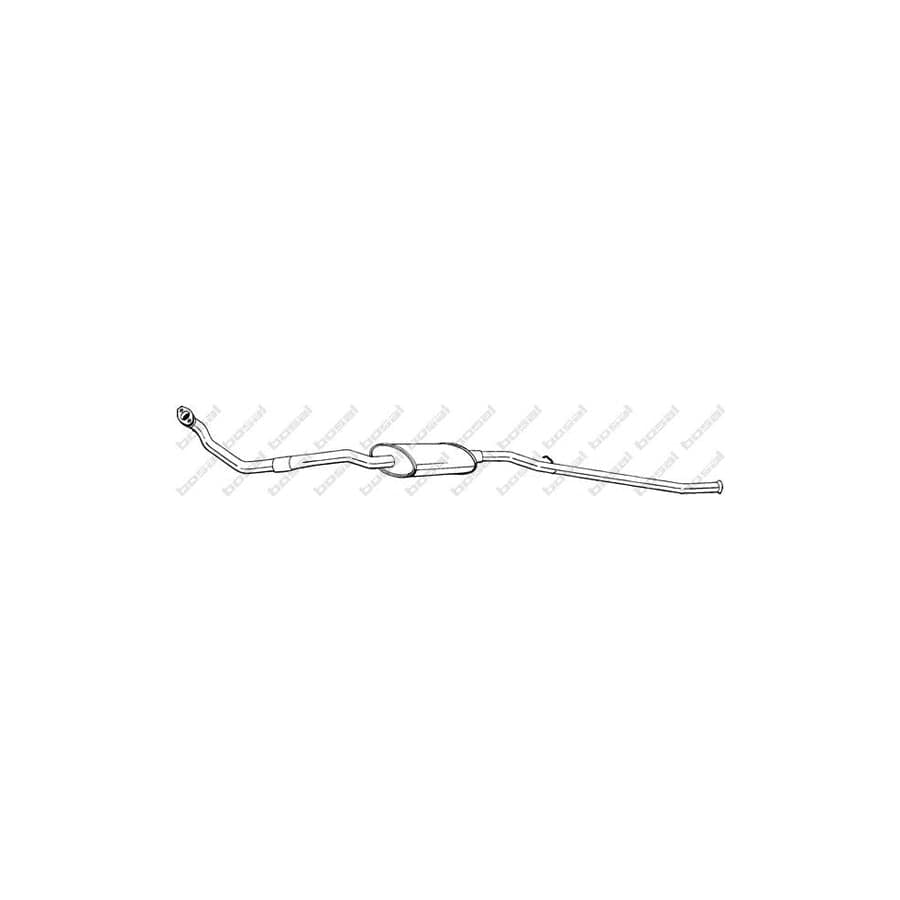 Bosal 288-815 Front Silencer for Peugeot 205
