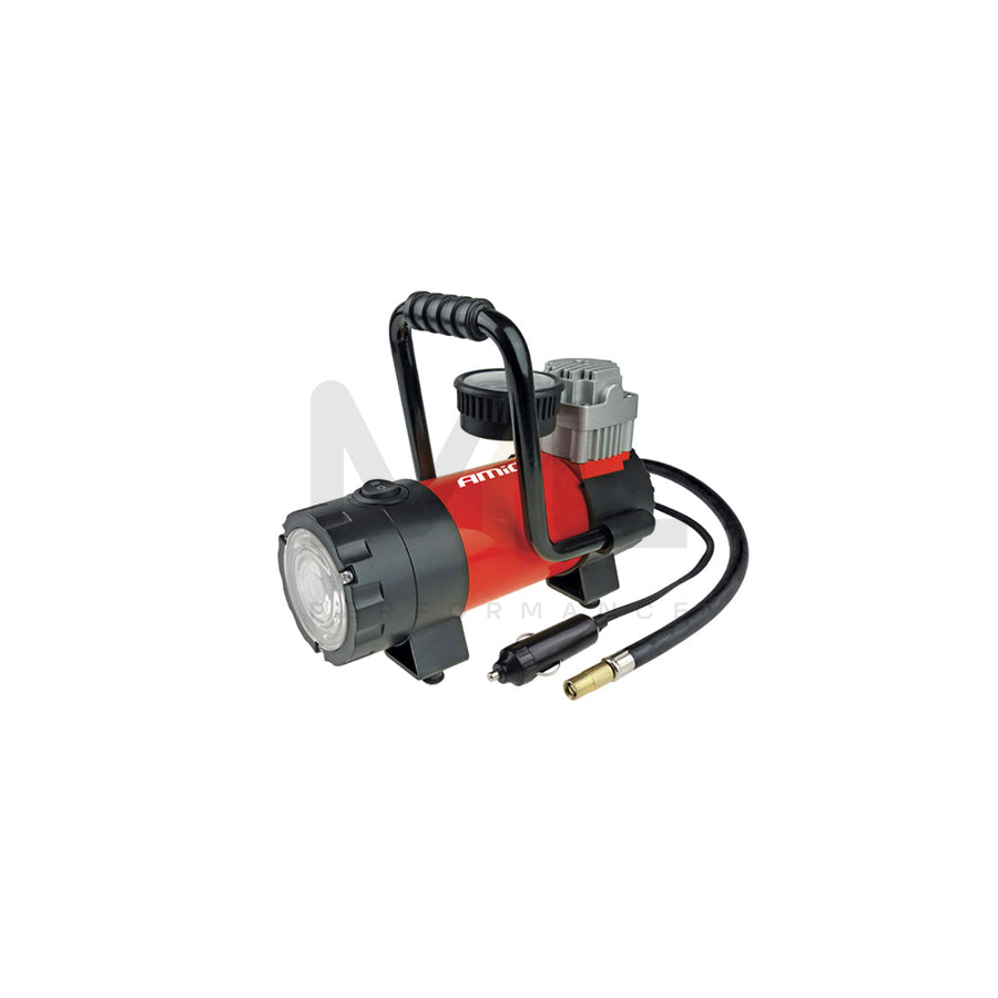 AMiO ACOMP-06 02180 Air compressor 12V, 150 psi, cigarette lighter powered portable