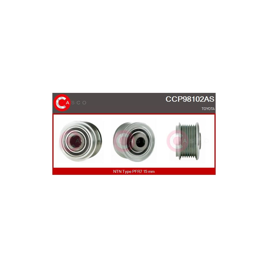 Casco Ccp98102As Pulley, Alternator