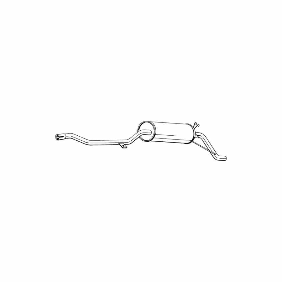 Bosal 283-515 Rear Silencer for Citroen C15