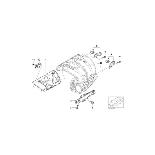Genuine BMW 11617512372 E46 Torx-Bolt With Washer M6X27 (Inc. 316i, 318ti & 318i) | ML Performance UK Car Parts