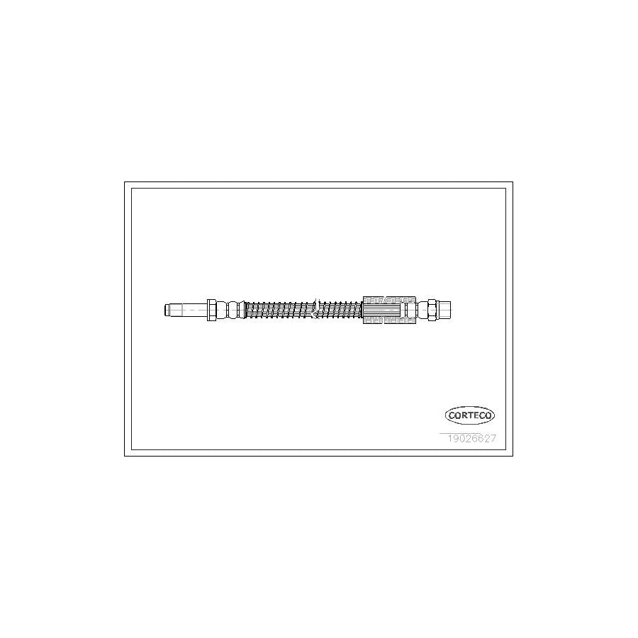 Corteco 19026627 Brake Hose