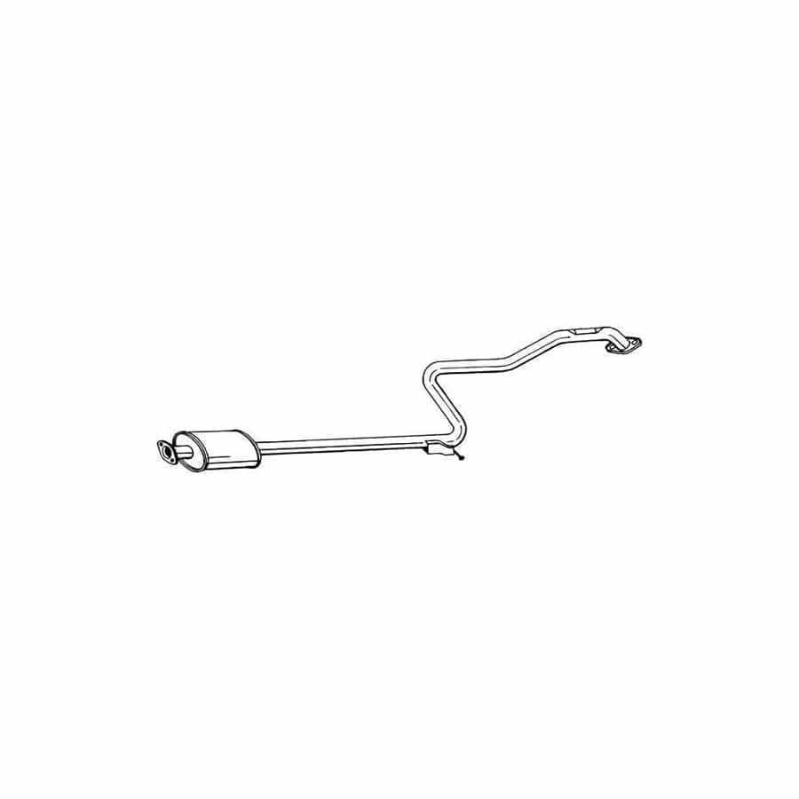 Bosal 290-109 Middle Silencer for Nissan Primera