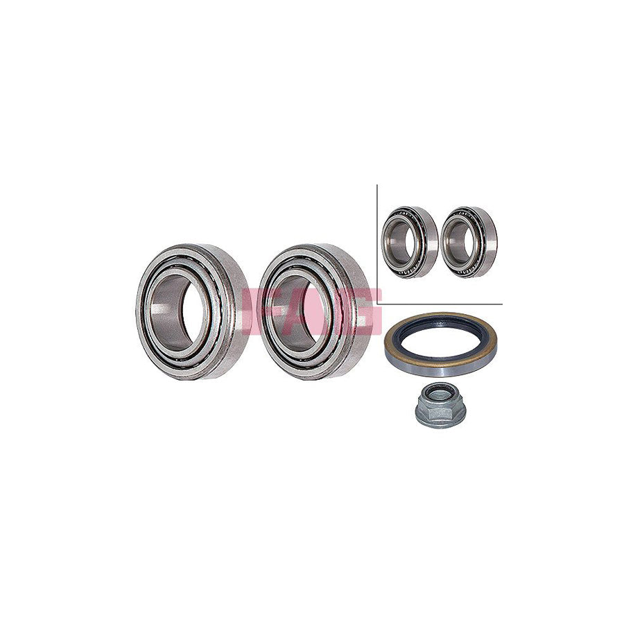 FAG 713 6195 20 Wheel Bearing Kit For Hyundai S-CoupÃ© (Slc)