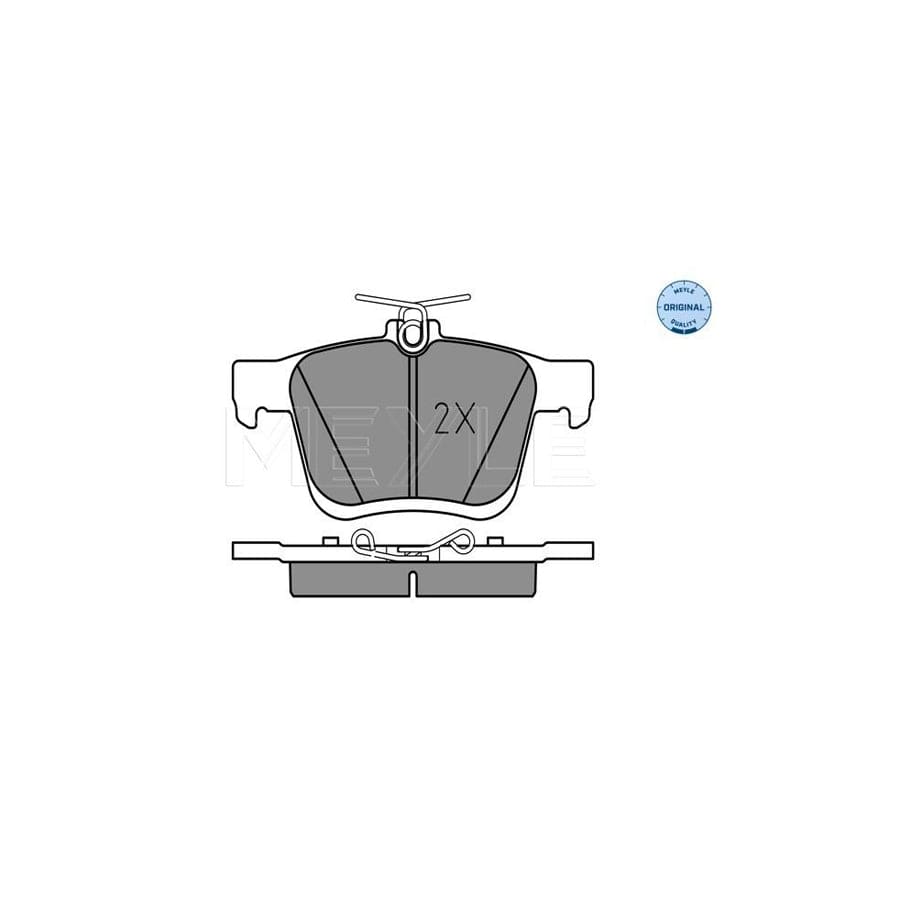 Meyle 025 250 0816 Brake Pad Set