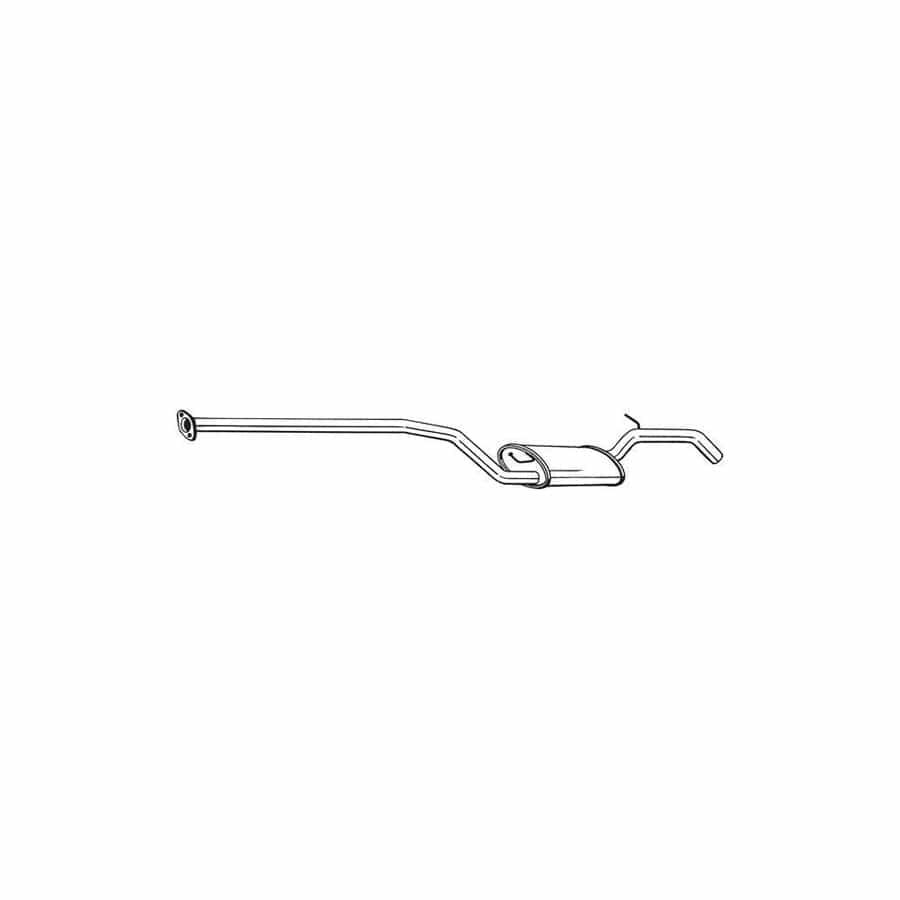 Bosal 291-027 Middle Silencer
