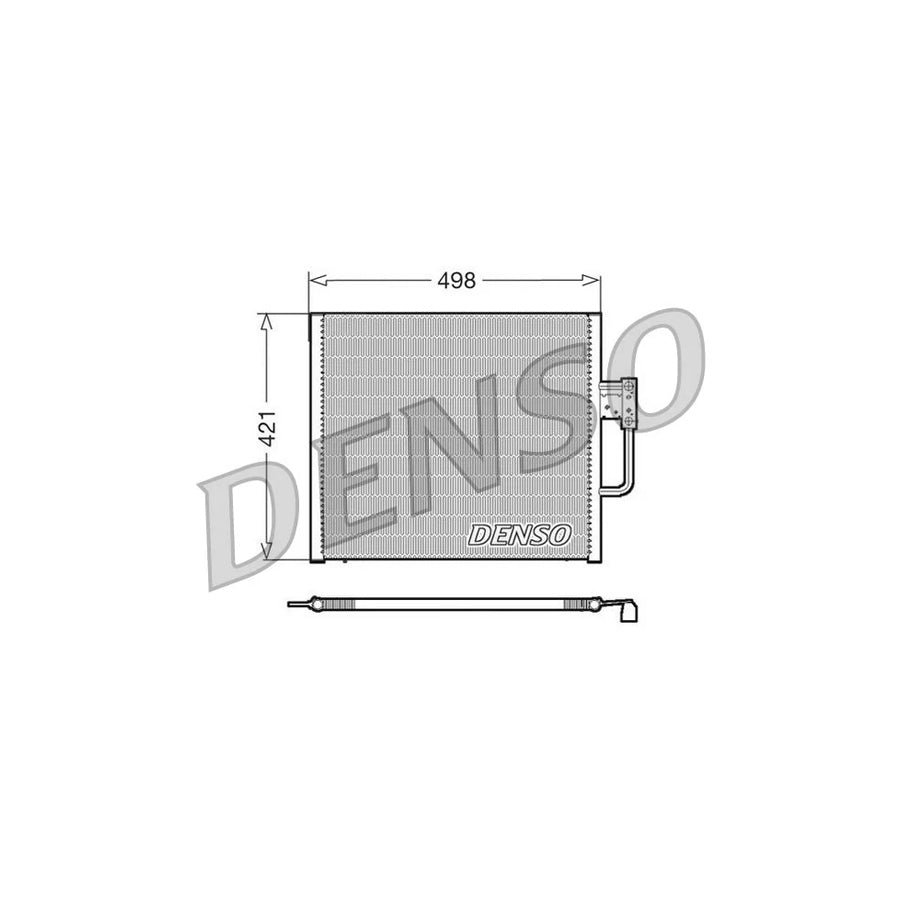 DENSO DCN05015 Air Conditioning Condenser