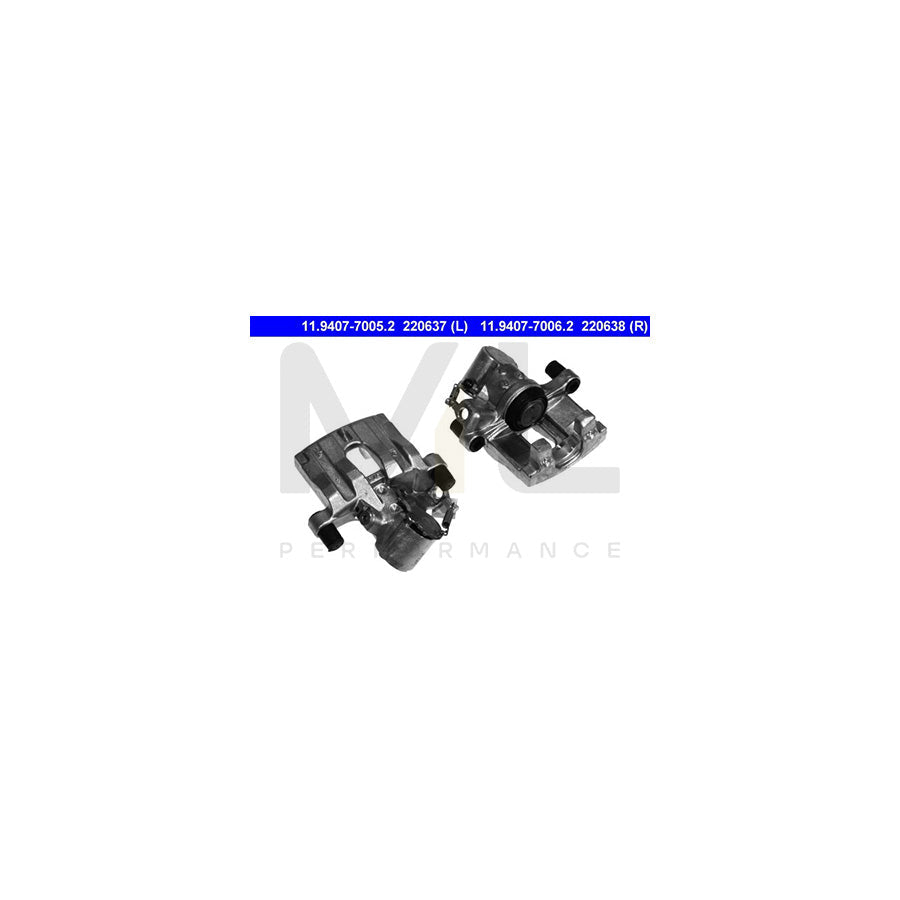 ATE 11.9407-7006.2 Brake Caliper without holder
